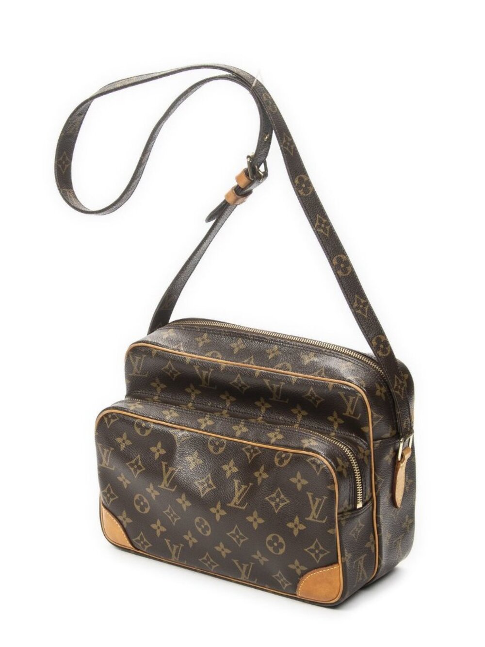 ★SOLD★ Louis Vuitton Neil Brown Monogram Canvas Messenger - Picture 2 of 10
